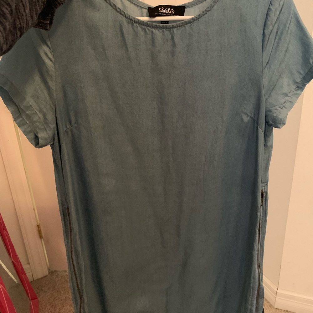 T-shirt Jean material dress!